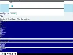 Sites similar to emilyofnewmoon.wikia.com