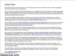 Sites similar to emilyparkerwrites.com