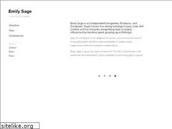 Sites similar to emilysagemusic.com