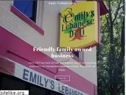 Sites similar to emilyslebanesedeli.com