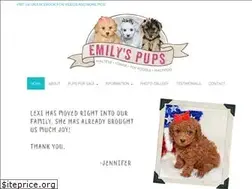 Sites similar to emilyspups.com