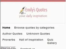 Sites similar to emilysquotes.com