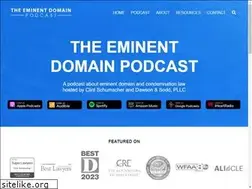 Sites similar to eminentdomainpodcast.com