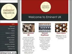Sites similar to eminentorgans.co.uk