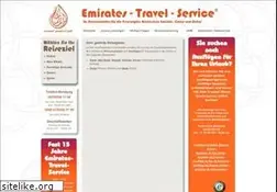 Sites similar to emirates-travel-service.de