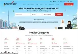 Sites similar to emirateslist.ae