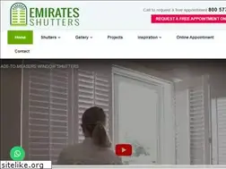 Sites similar to emiratesshutters.com