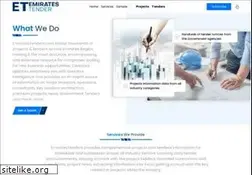 Sites similar to emiratestenders.com