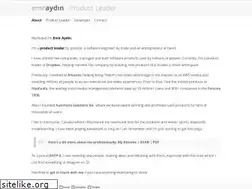 Sites similar to emiraydin.com