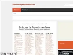 Sites similar to emisorasargentinasonline.com