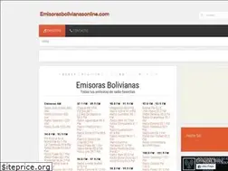 Sites similar to emisorasbolivianasonline.com