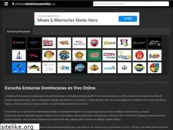 Sites similar to emisorasdominicanasonline.com