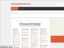 Sites similar to emisoraselsalvadoronline.com