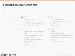 Sites similar to emisorasenvivo.com.mx