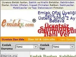 Sites similar to emlakx.com