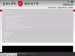 Sites similar to emlekmento.com
