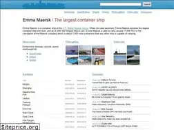 Sites similar to emma-maersk.com