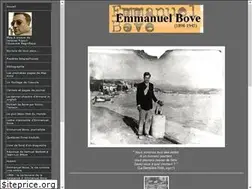 Sites similar to emmanuel-bove.net