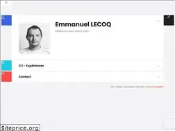Sites similar to emmanuel-lecoq.fr
