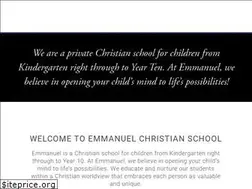 Sites similar to emmanuel.tas.edu.au