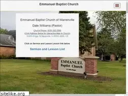 Sites similar to emmanuelbaptistchurch.info