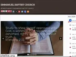 Sites similar to emmanuelbc.net