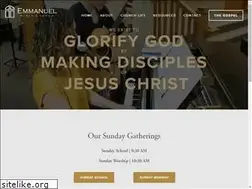 Sites similar to emmanuelbiblechurch.net