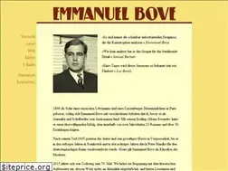 Sites similar to emmanuelbove.de