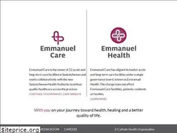 Sites similar to emmanuelcare.ca