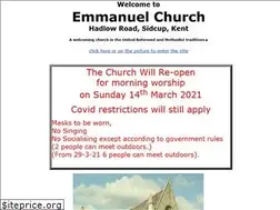 Sites similar to emmanuelchurchsidcup.org.uk