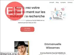Sites similar to emmanuelle-wiesemes.com