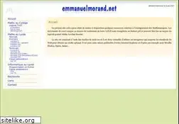 Sites similar to emmanuelmorand.net