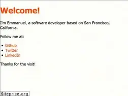 Sites similar to emmanueloga.com