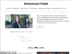 Sites similar to emmanueltaieb.fr