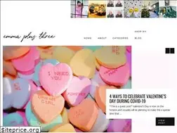Sites similar to emmaplusthree.com