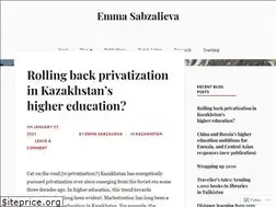 Sites similar to emmasabzalieva.com