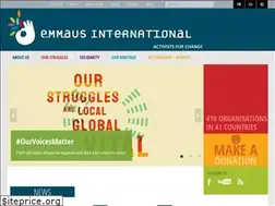 Sites similar to emmaus-international.org