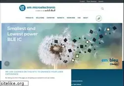 Sites similar to emmicroelectronic.com