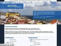 Sites similar to emnlp2015.org
