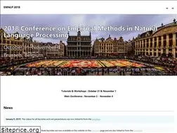 Sites similar to emnlp2018.org