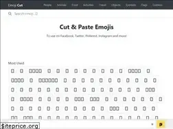 Sites similar to emojicut.com