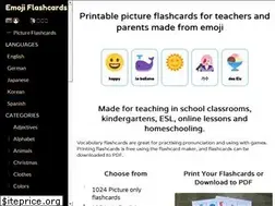 Sites similar to emojiflashcards.com
