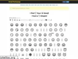 Sites similar to emojihomepage.com