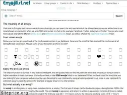Sites similar to emojilist.net