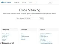 Sites similar to emojimeaning.com