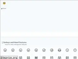 Sites similar to emojitextart.com