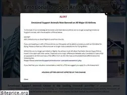 Sites similar to emotionalsupportanimalcenter.com