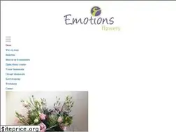 Sites similar to emotions-flowers.nl