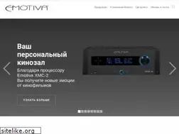 Sites similar to emotiva-rus.ru