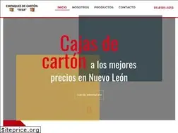Sites similar to empaquesdecartonfesa.com